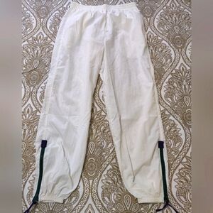 NWOT White Track Pants.